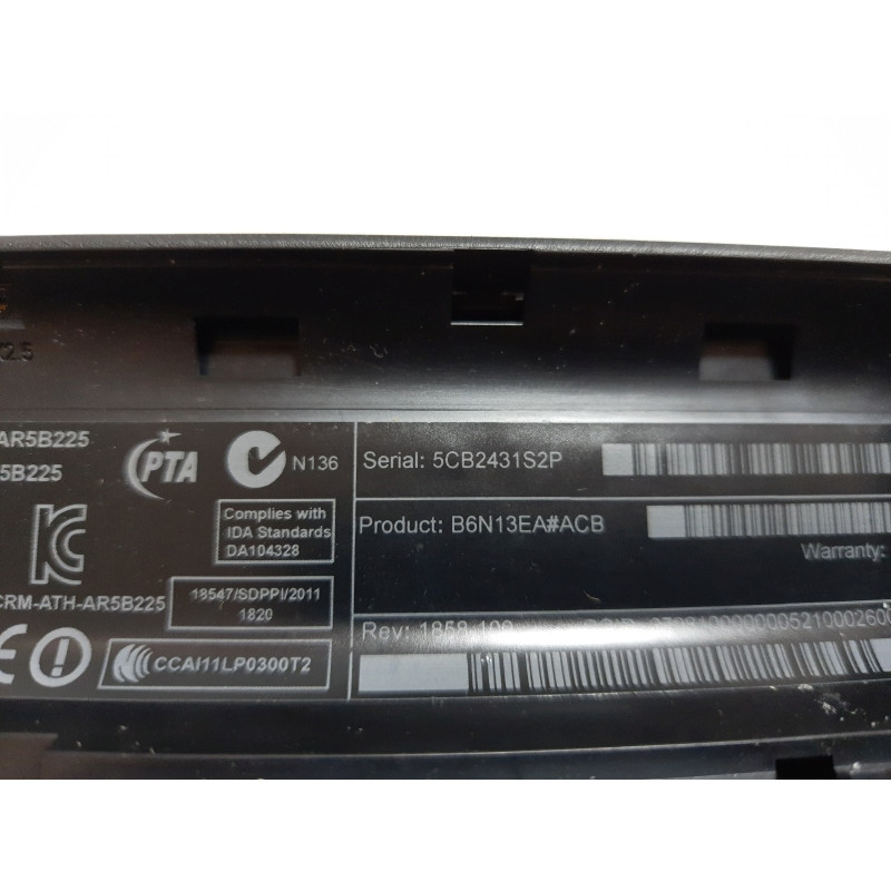 БУ Корпус (нижня частина) у зборі для ноутбука HP 650 (688253-001/687703-001)