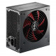 Used Power supply 550 W Xilence, 24+4+4 pin, video card power - 1x6pin, 120 mm, ATX, SPS-XP550.(1