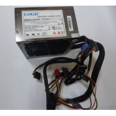 Power supply unit 500 W LogicPower, 24 +4 +4 pin, video card power supply - 1x (6 +2 pin), 120 mm, ATX,