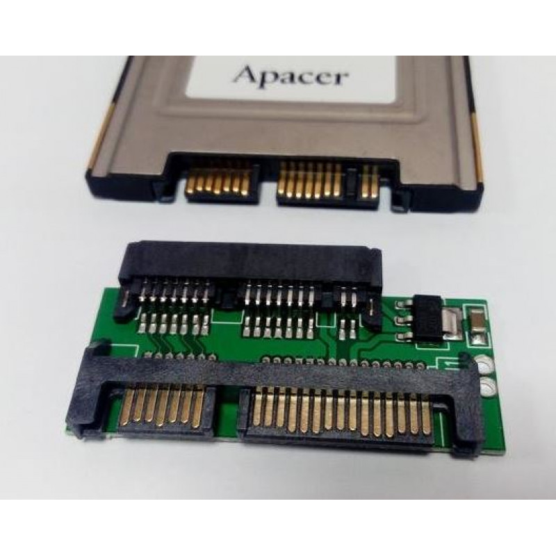 Used SSD drive Apacer 32GB (1.8", MLC, 260/215 MB/s, SAFD-18PM) adapter for 2.5"
