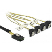 Supplier: City: Kyiv Delock mini SAS to 4 x SATA cable 0.35m (SFF-8087 to SATA)