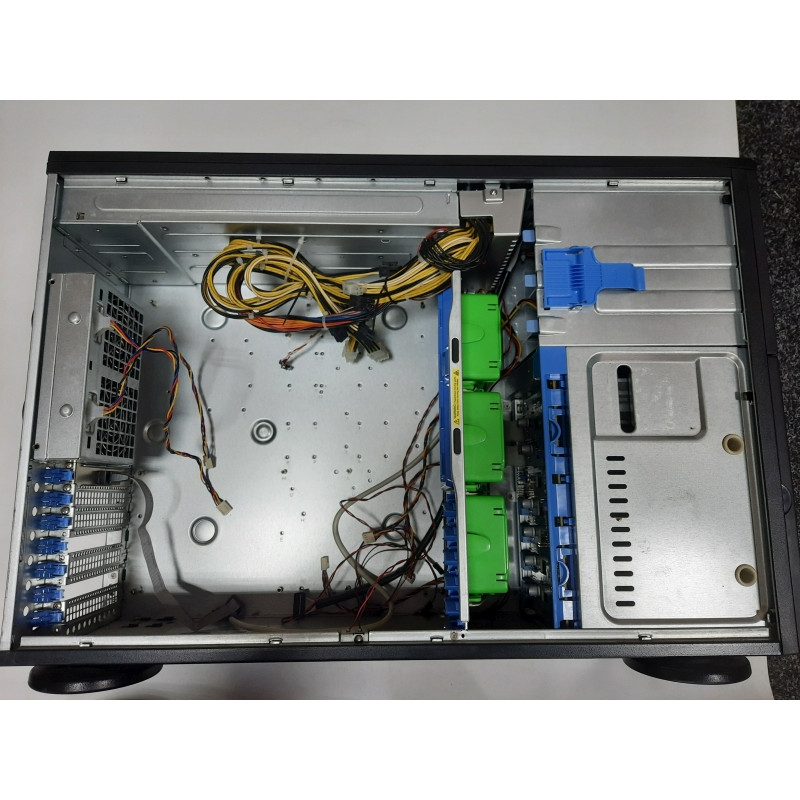 Case for server 4U Supermicro CSE-745TQ-920B, 437x648x178mm, EATX, 8x3.5", 3x5.25", 2x920W