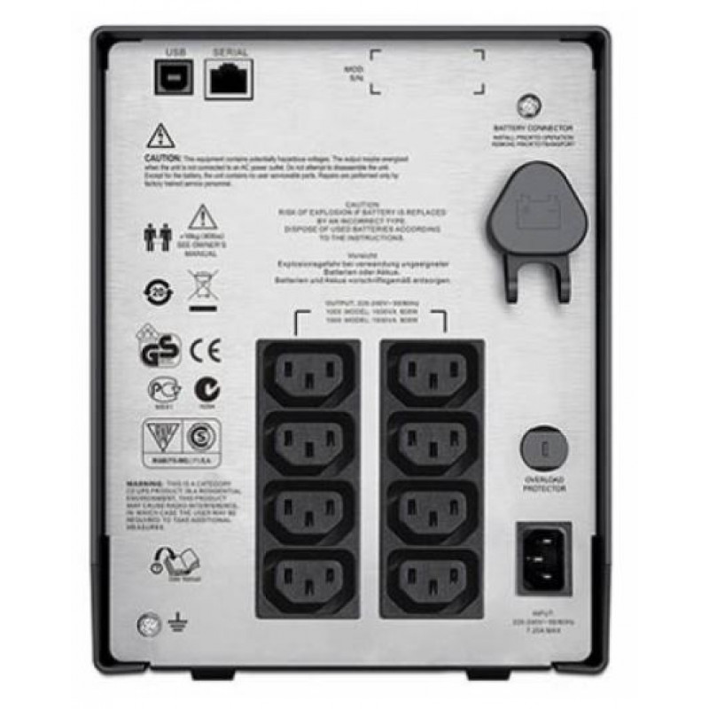 БУ ДБЖ лінійно-інтерактивний APC Smart-UPS C 1500VA LCD 900W (SMC1500I)