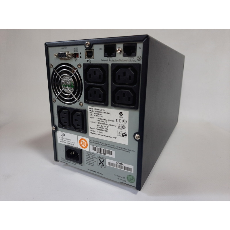 БУ ДБЖ лінійно-інтерактивний HP G3 T1000 Intl UPS, 1000VA, 670W (AF449A) без АКБ