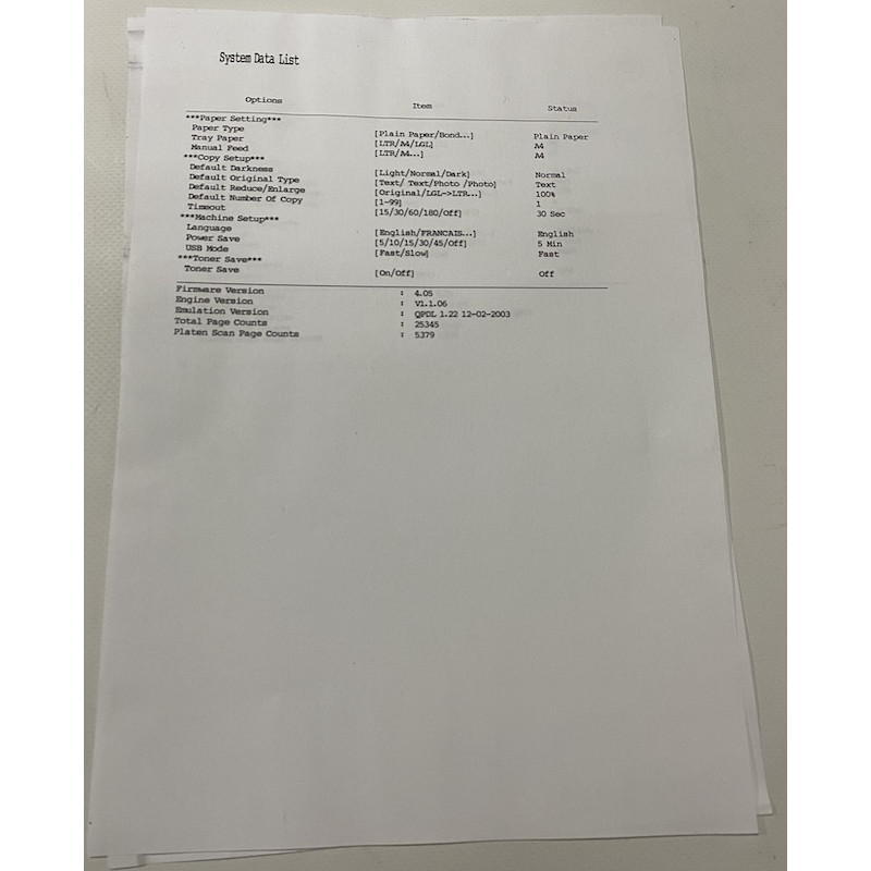 Xerox WorkCentre PE114e MFP (A4, laser, black and white, USB, 25,345 pages)