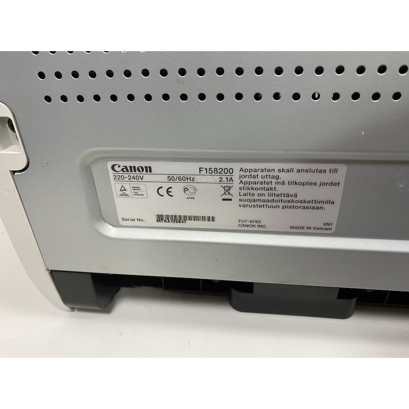 БУ Принтер Canon i-SENSYS LBP6020B (A4, лазерный, черно-белая, USB, 12150 стр.)