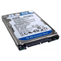 Used Hard Drive 250 GB Western Digital (2.5", 5400 rpm, 8 MB, SATAII, WD2500BEVT)