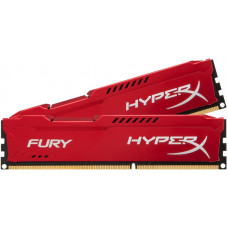 БУ Оперативная память 16 ГБ, DDR3 (набор 8+8) для ПК, Kingston (1600 МГц, 1.5 В, CL10, HX316C10FRK2)