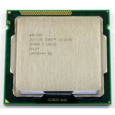 БУ Процесор Intel Core i3-2105 (S1155/2x3.1GHz/5GT/s/3MB/65 Вт/BX80623I32105)
