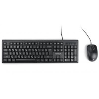 Vinga KBS806 keyboard and mouse set, wired, USB, black