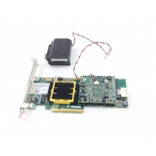 Used RAID controller Adaptec ASR-5405Z, SAS, PCI-e x8, 512mb, 3GB/S, 1x SFF-8087 (mini SAS)