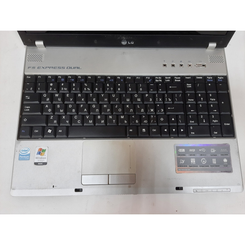 БУ Ноутбук 15.4" LG F1 FS, Pentium Dual Core T2130 (1.83 ГГц) 1.5 GB DDR2, Intel GMA 950, 500 GB HDD
