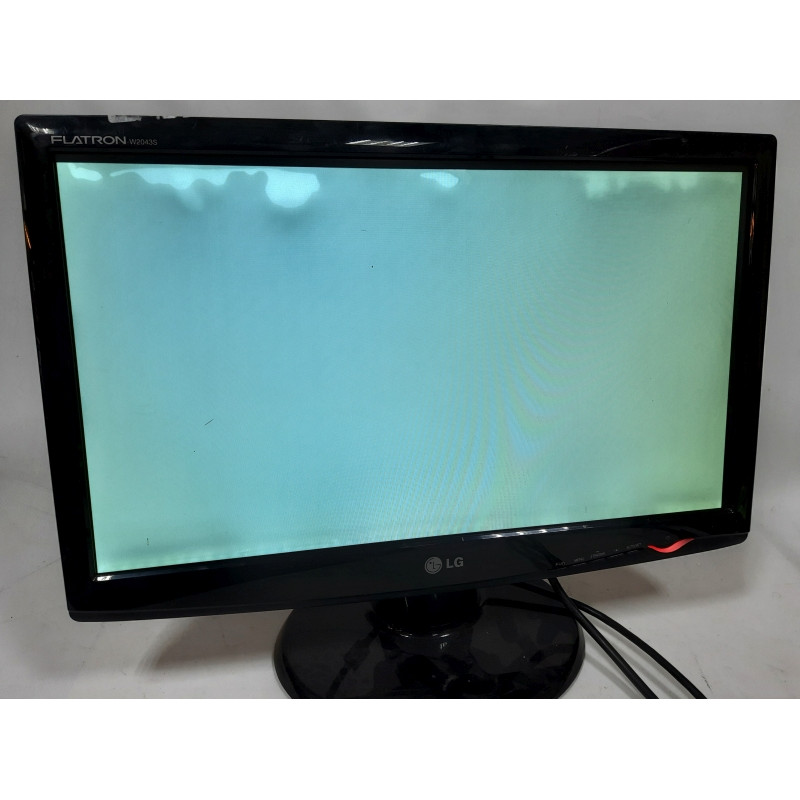Markdown! BU Monitor 20" CCFL TN, LG W2043S_2348, 1600x900, 5ms, 16:9, VGA (scratch, stains, "drip marks"