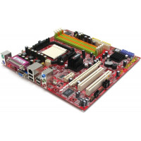 БУ Материнська плата sAM2, MSI K9AGM3-F (4xDDR2, AMD 690V, PCI-Ex16x1, VGA, microATX)