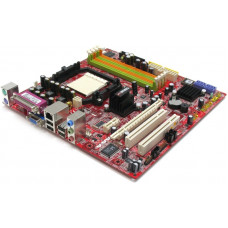 БУ Материнская плата sAM2, MSI K9AGM3-F (4xDDR2, AMD 690V, PCI-Ex16x1, VGA, microATX)