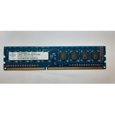 БУ Оперативная память 2 ГБ, DDR3, Nanya (для настольных ПК, 1333 МГц, 1.5 В, CL9, NT2GC64B88B0NF-CG)