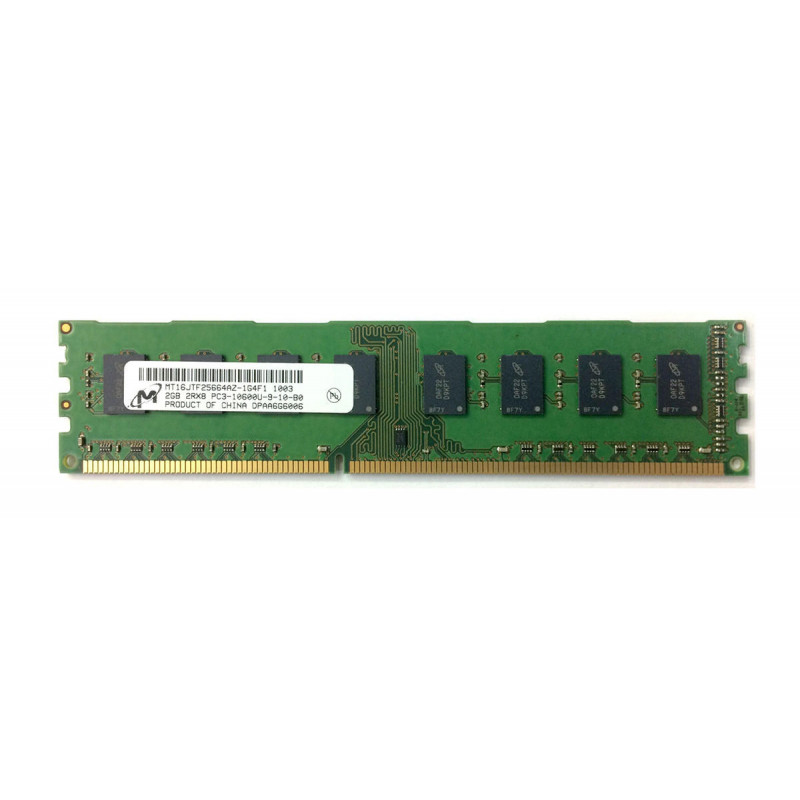 БУ Оперативна пам`ять 2 ГБ, DDR3, Micron (для настільних ПК, 1333 МГц, 1.5 в, CL9, MT16JTF25664AZ-1G