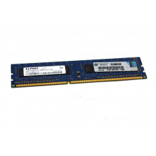 БУ Оперативная память 2 ГБ, DDR3, для ПК, Elpida (1333 МГц, 1.5 В, CL9, EBJ20UF8BCF0-DJ-F)