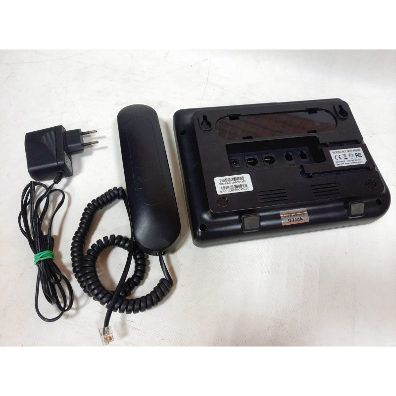 БУ IP-телефон D-Link DPH-400SE, 2 x Ethernet, PoE (без подставки)
