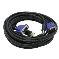 БУ Кабель для KVM-перемикача D-Link DKVM-CU5, VGA на VGA, USB BM на AM