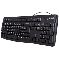 Клавіатура провідна Logitech K120, USB, black (920-002643)