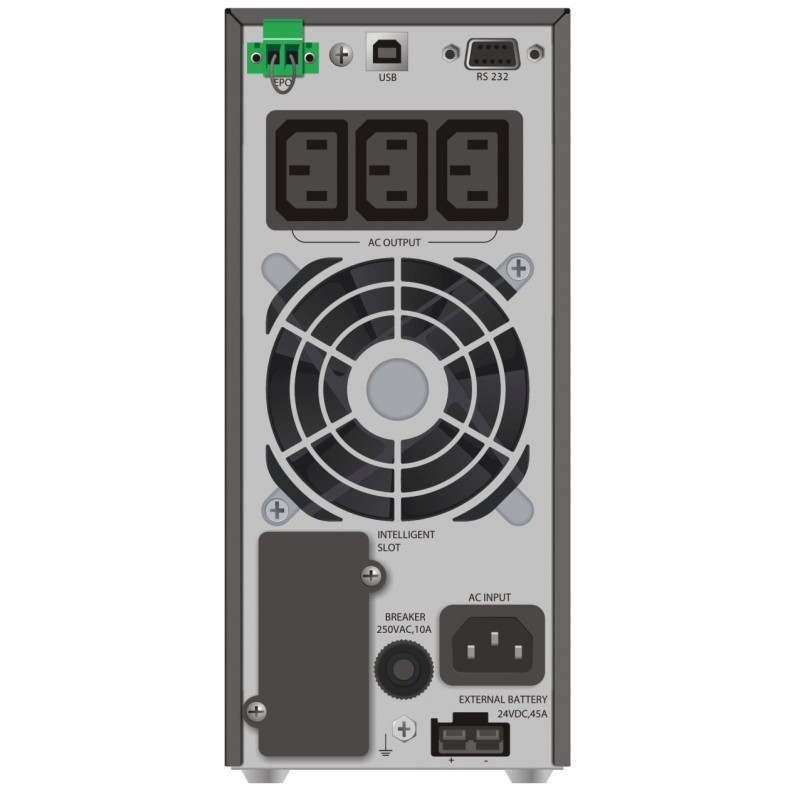 БУ ДБЖ безперервної дії (Online) PowerWalker VFI 1000 TGS, 1000VA, 900W, без АКБ
