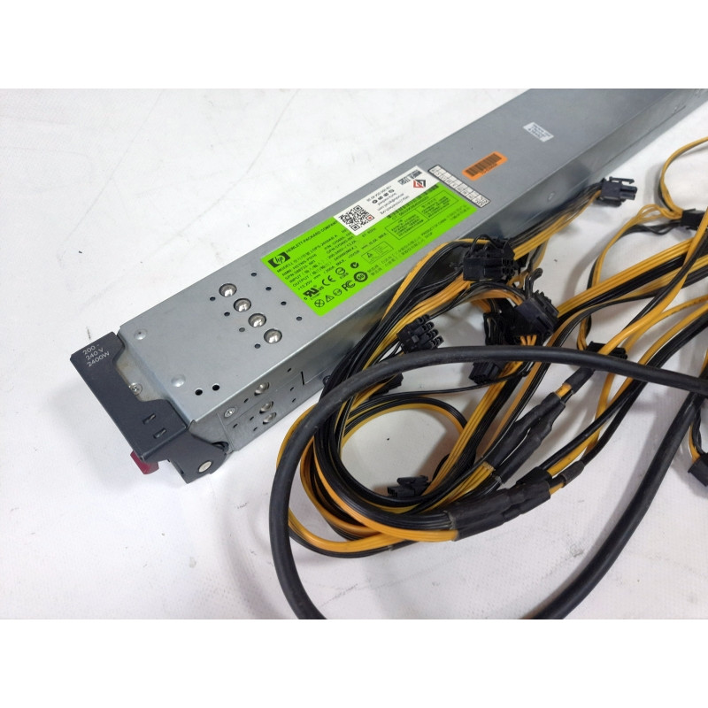 2450W HP DPS-2450AB power supply, supports up to 8 video cards