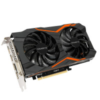 БУ Відеокарта Gigabyte GeForce GTX 1050 2GB GDDR5, 128 біт, 1417/7008 МГц, DVI, 3 x HDMI, DP