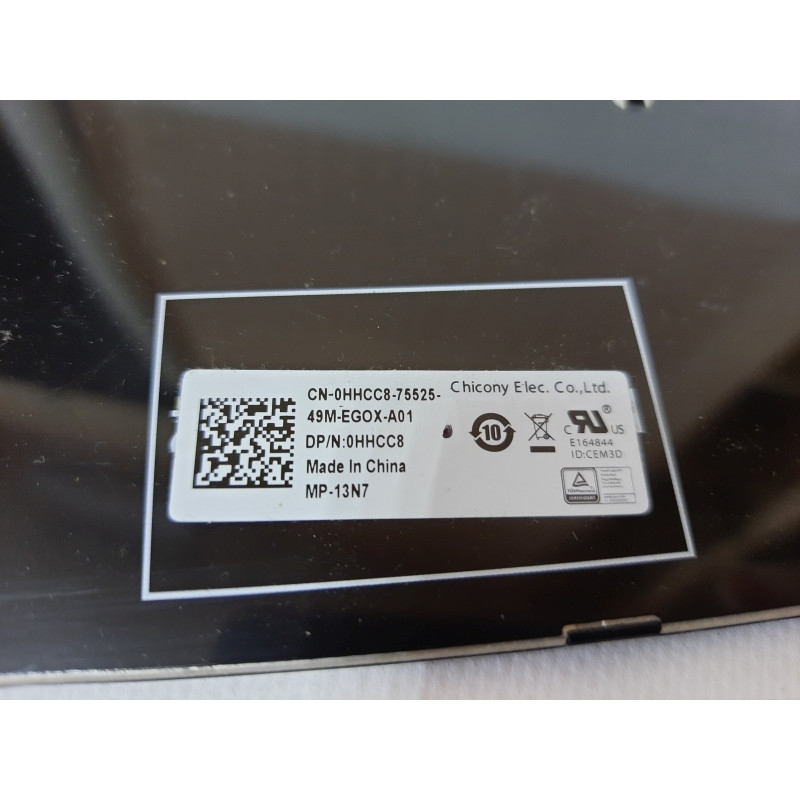 Клавіатура для ноутбука Dell Inspiron 15-3541 (0HHCC8) rus, black