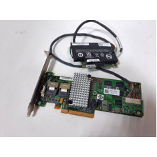 Used RAID controller LSI MegaRAID SAS 9260-8i, SAS, PCI-e x8, 512mb, 6GB/S, 2x SFF-8087 (mini SAS)