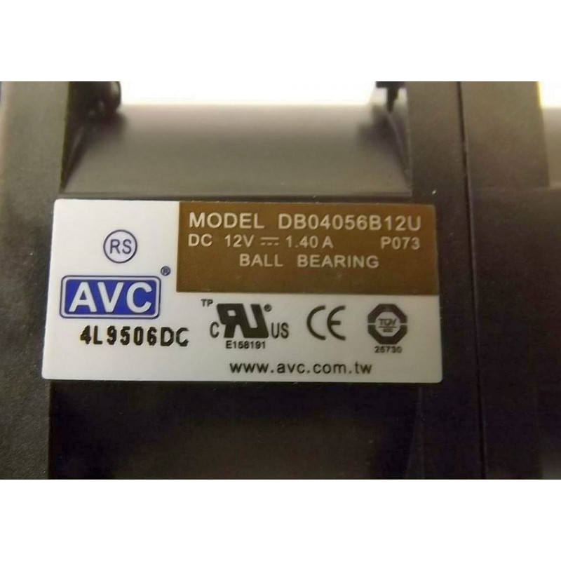 Used Case fan AVC DB04056B12U, 40x40x56mm (12v 1.4a 8pin)