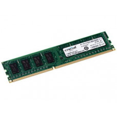 БУ Оперативная память 2 ГБ, DDR3, для ПК, Crucial (1600 МГц, 1.5 В, CL11, CT25664BA160B.M8FKD)