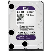 БУ жорсткий диск 3 ТБ Western Digital (3.5", 5400 об/мин, 64 МВ, SATAIII, WD30PURZ)
