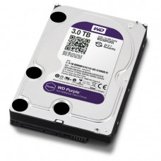 Used hard drive 3 TB Western Digital (3.5", 5400 rpm, 64 MB, SATAIII, WD30PURX)