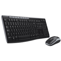 Logitech MK260 Black Wireless Mouse Kit (2.4 GHz USB Adapter)