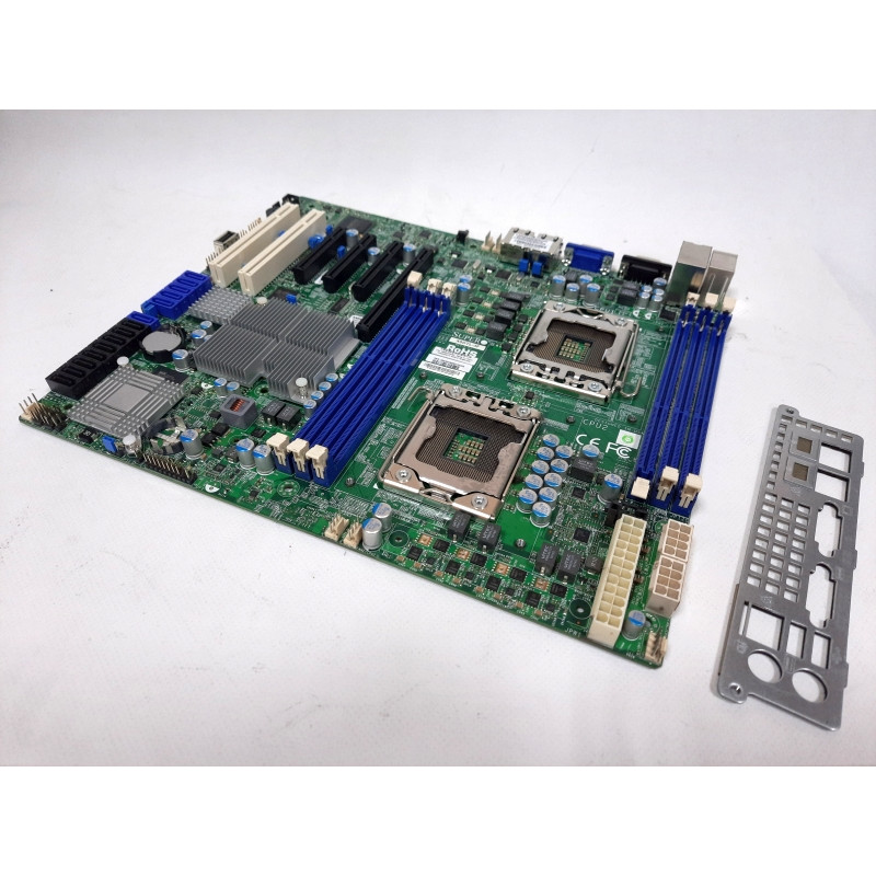 БУ Материнська плата для сервера Supermicro X8DTL-3F, 2xs1366, 6xDDR3, IPMI, 2xLAN, VGA, ATX