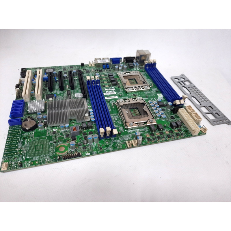 БУ Материнська плата для сервера Supermicro X8DTL-IF, 2xs1366, 6xDDR3, IPMI, 2xLAN, VGA, ATX