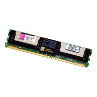 БУ Оперативна пам`ять 2 ГБ, FBDIMM DDR2, серверна пам`ять, Kingston (667 МГц, 1.8 В, CL5, KVR667D2D8