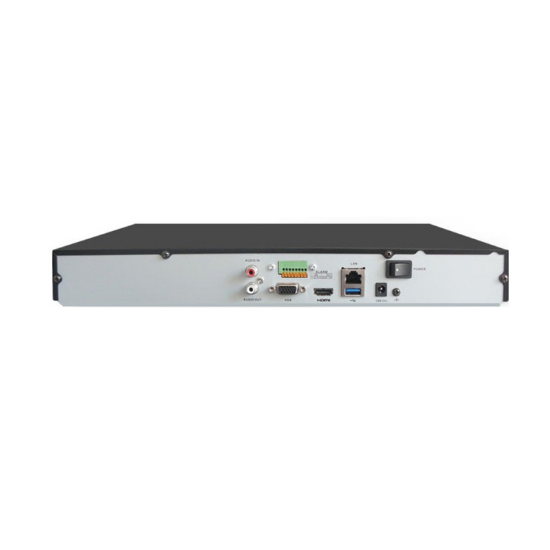 DVR Hikvision DS-7608NI-K2, 8-channel, HDMI, VGA, RG-45, 2xUSB (max 2 x HDD 8TB)
