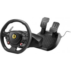 Used Thrustmaster T80 Ferrarri 488 GTB Edition PC/PS4 Black Wired Steering Wheel