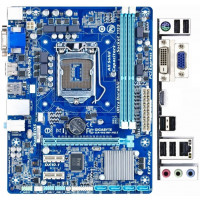 БУ Материнська плата s1155, Gigabyte GA-H61M-HD2 (2xDDR3, Intel H61, PCI-Ex16x1, VGA, DVI, HDMI, mic