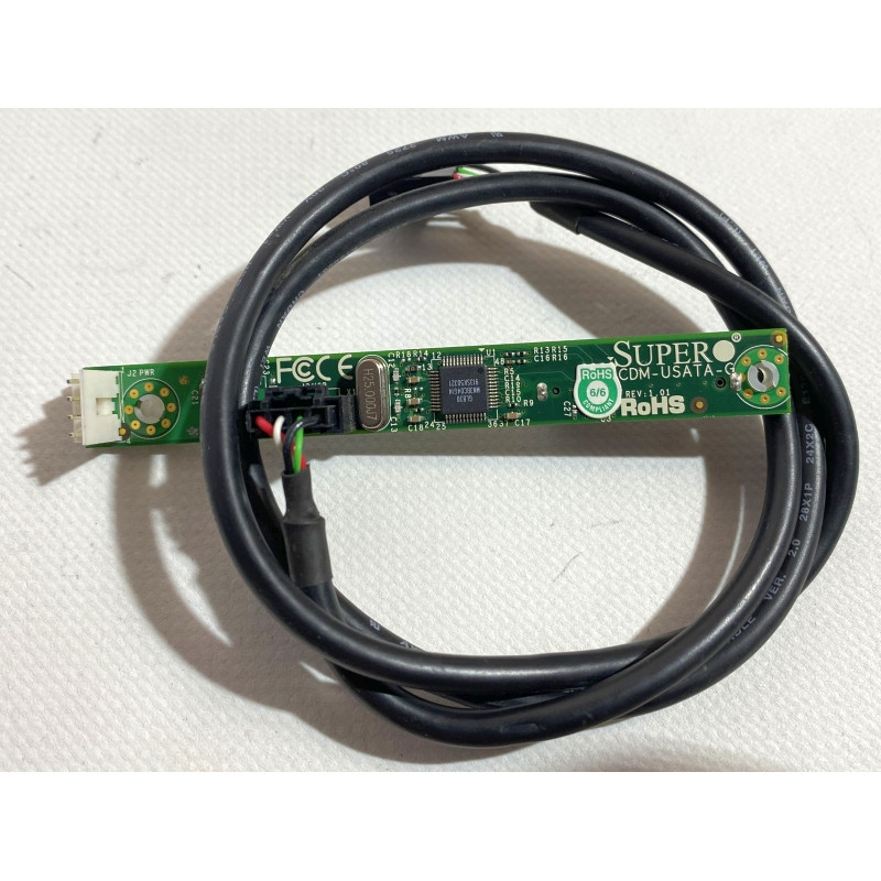 БУ Адаптер Supermicro CDM-USATA-G, підключення Slimline SATA DVD до порту USB