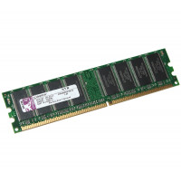 Used RAM 1 GB, DDR, for PC, Kingston (400 MHz, 2.6 V, CL3, KVR400X64C3A/1G)