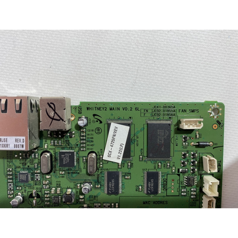 БУ Плата форматера для принтера Samsung SCX-4725FN (JC41-00365A)