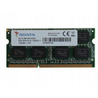 БУ Оперативная память 8 ГБ, DDR3L, для ноутбуков, ADATA (1600 МГц, 1.35 В, CL11, A01L16BC8R2-BUIS)
