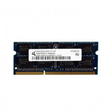 БУ Оперативная память 2 ГБ, DDR3, для ноутбуков, Qimonda (1066 МГц, 1.5 В, CL7, IMSH2GS13A1F1C-10F)