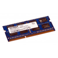 БУ Оперативна пам`ять 2 ГБ, DDR3, для ноутбуків, Elpida (1333 МГц, 1.5 В, CL9, EBJ21UE8BDS0-DJ-F)