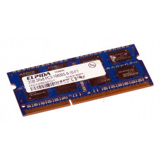Used RAM 2 GB, DDR3, for laptops, Elpida (1333 MHz, 1.5 V, CL9, EBJ21UE8BDS0-DJ-F)