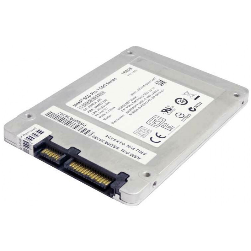 БУ SSD накопитель 180 ГБ Intel Pro 1500 (2.5", MLC, SATAIII, SSDSC2BF180A4L)
