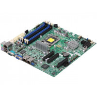 БУ Материнская плата для сервера Supermicro X9SCL+-F, s1155, 4xDDR3, 6xSATAII, 2xLan, IPMI VGA mATX